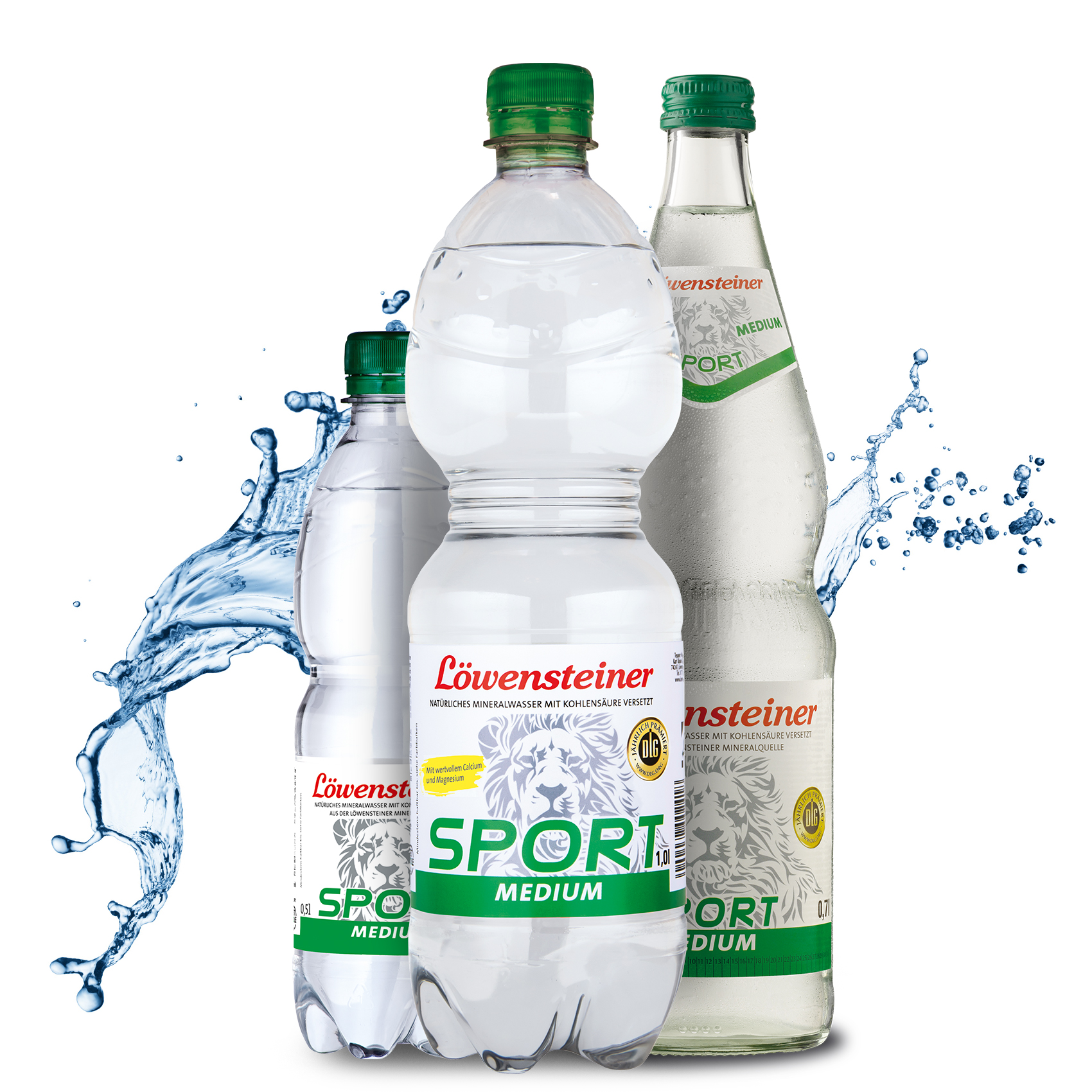 Mineralwasser Sport